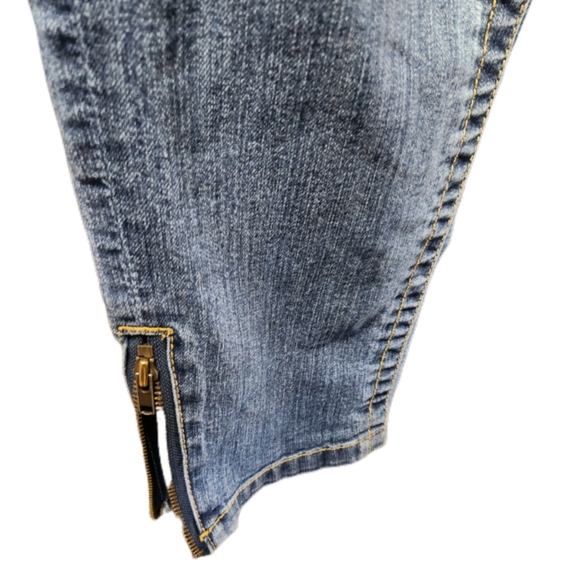 AMERICAN RAG CIE ZIP LEG ANKLE JEANS - Picture 5 of 6